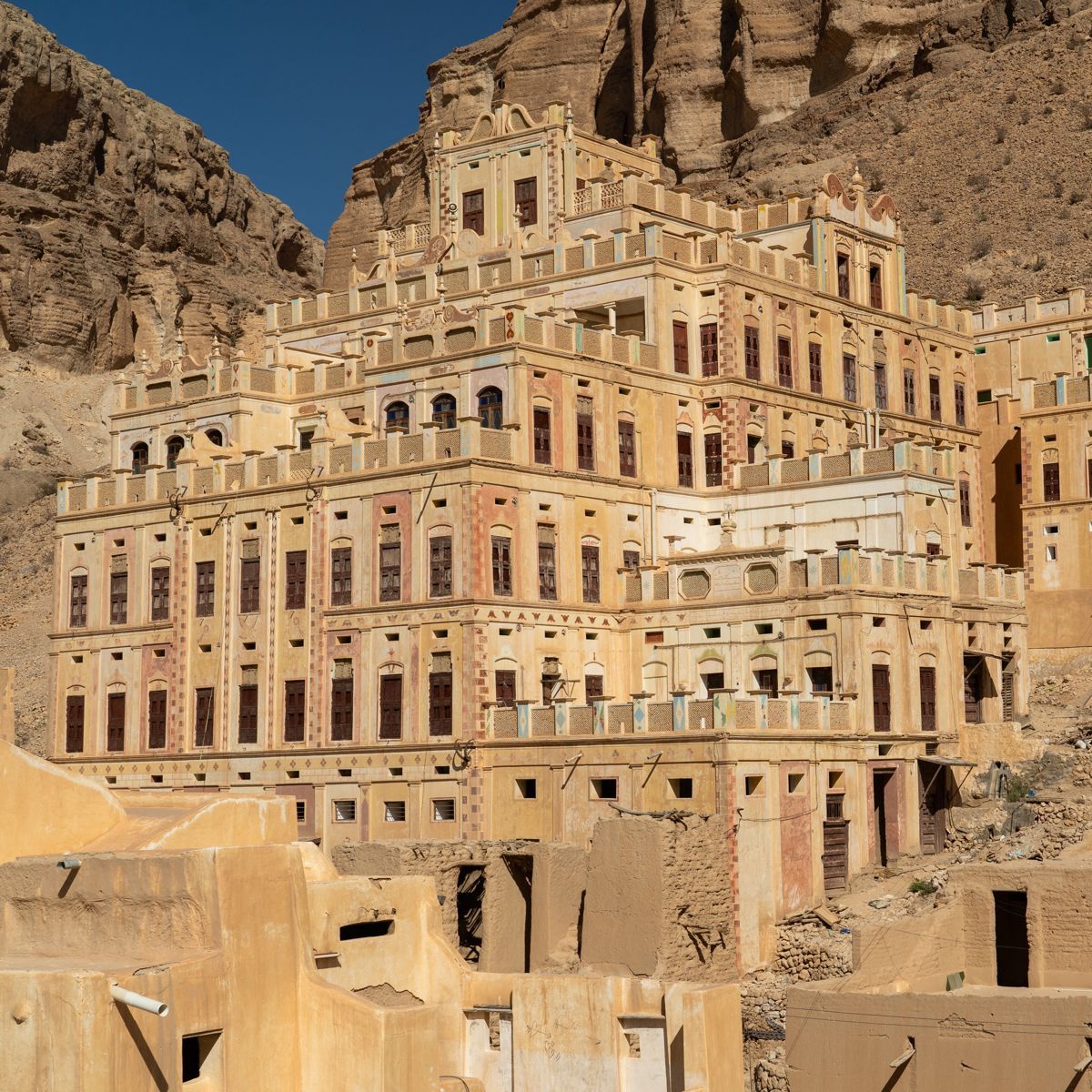 Buqshan Palace, Khaylla, Wadi Doan, Yemen