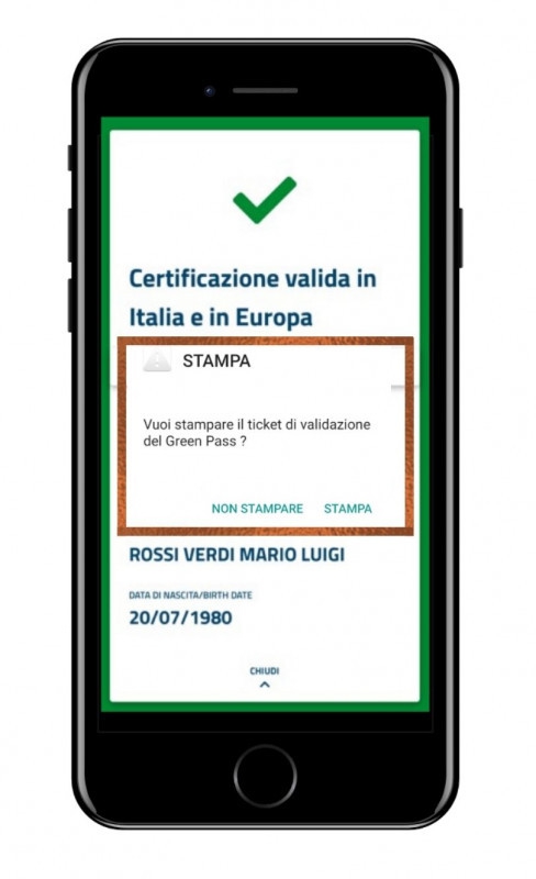 La milanese Zenyth lancia la prima app che snellisce i controlli green pass con la stampa di un ticke