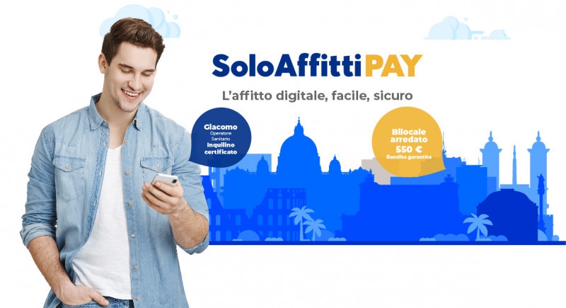 IL GRUPPO SOLOAFFITTI LANCIA LA NUOVA PIATTAFORMA PER L’AFFITTO DIGITALE “SOLOAFFITTIPAY”