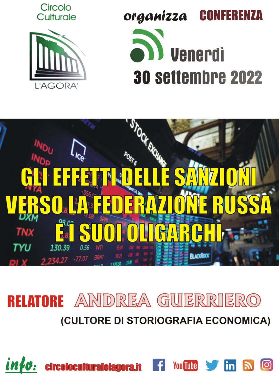 Effetti delle sanzioni verso  la Federazione Russa e i suoi oligarchi 