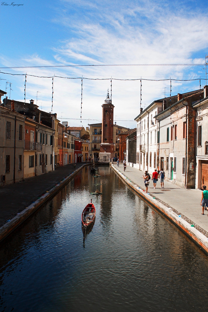 Comacchio è un comune italiano della provincia di Ferrara in Emilia-Romagna.