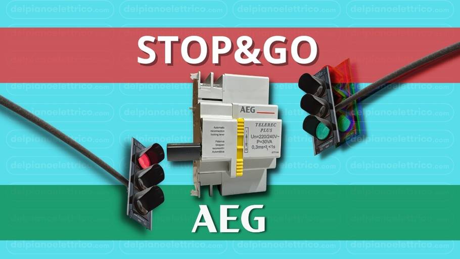 Interruttore automatico di riarmo stop e go AEG