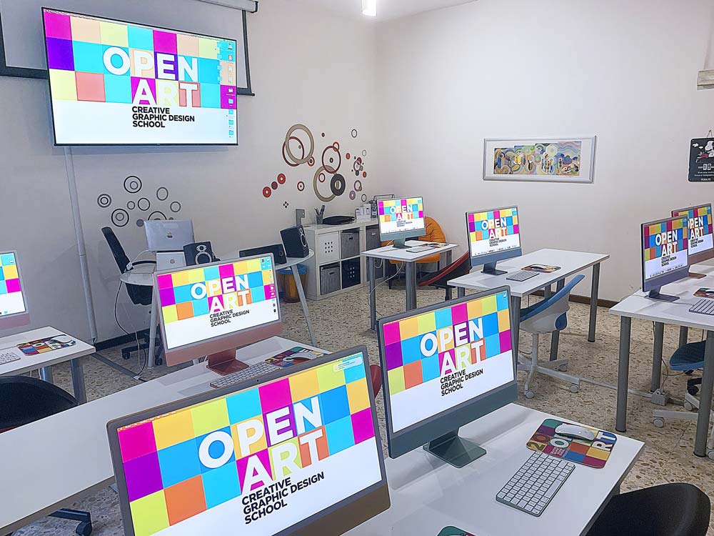 Accendi la Tua Carriera Creativa con il Corso ProfessionalTop di OPENART - Creative Graphic Design Sc