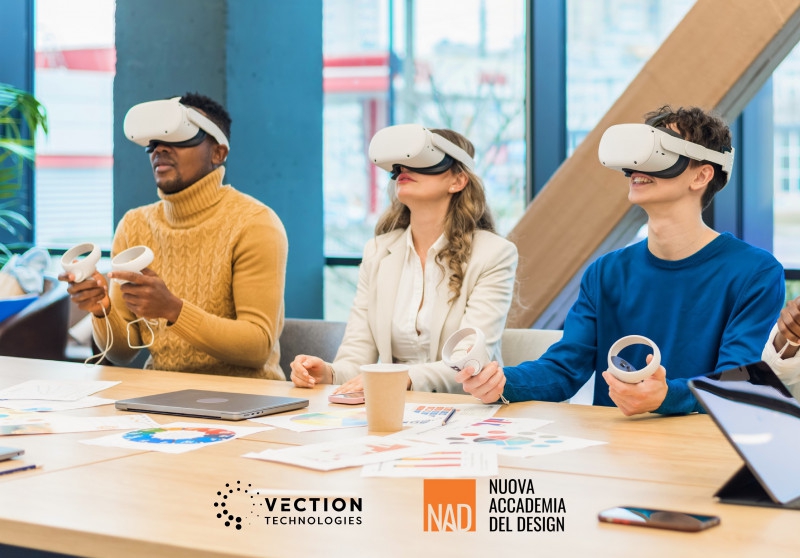NAD e Vection Technologies: la formazione in design si immerge nella realtà virtuale