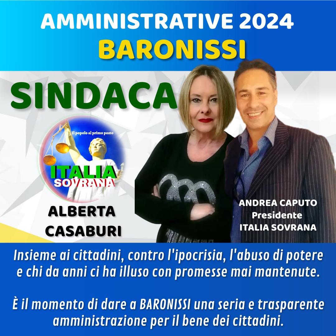 Elezioni di Baronissi, Alberta Casaburi e' per il popolo al primo posto!