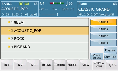 Ketron SD40 - come inviare i program change midi per richiamare le registration