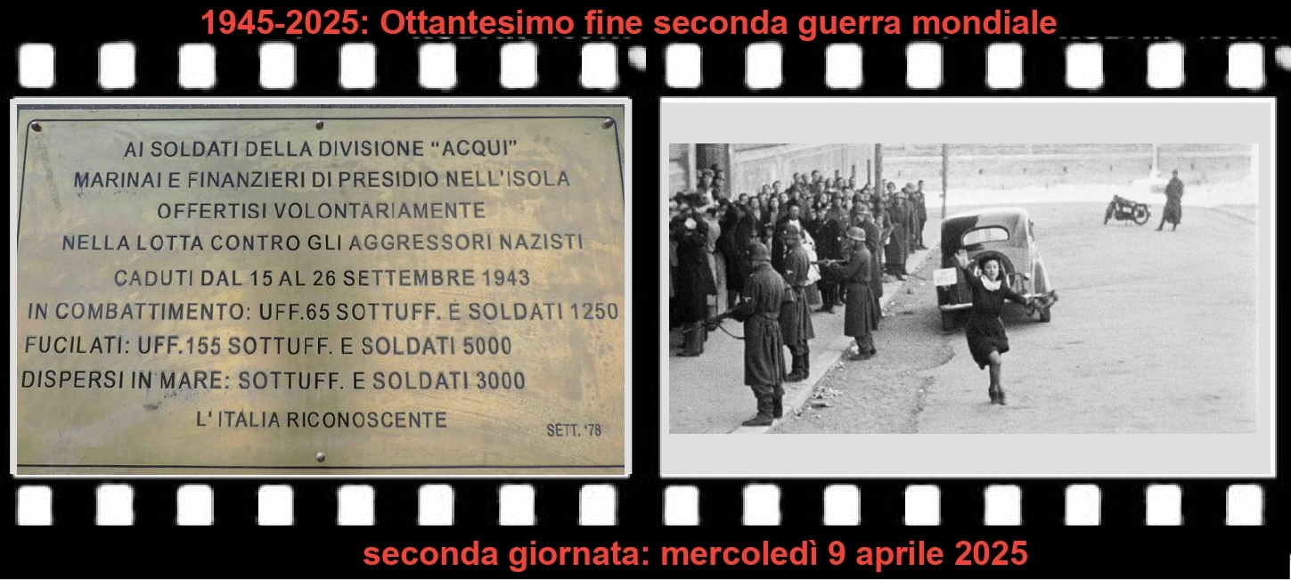 Ciclo di conferenze sulla fine della seconda guerra mondiale
