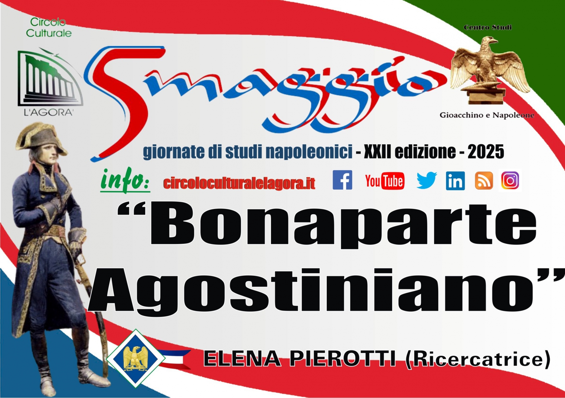 A Reggio Calabria conversazione sul tema "Bonaparte Agostiniano" – XXII edizione “5 maggio”