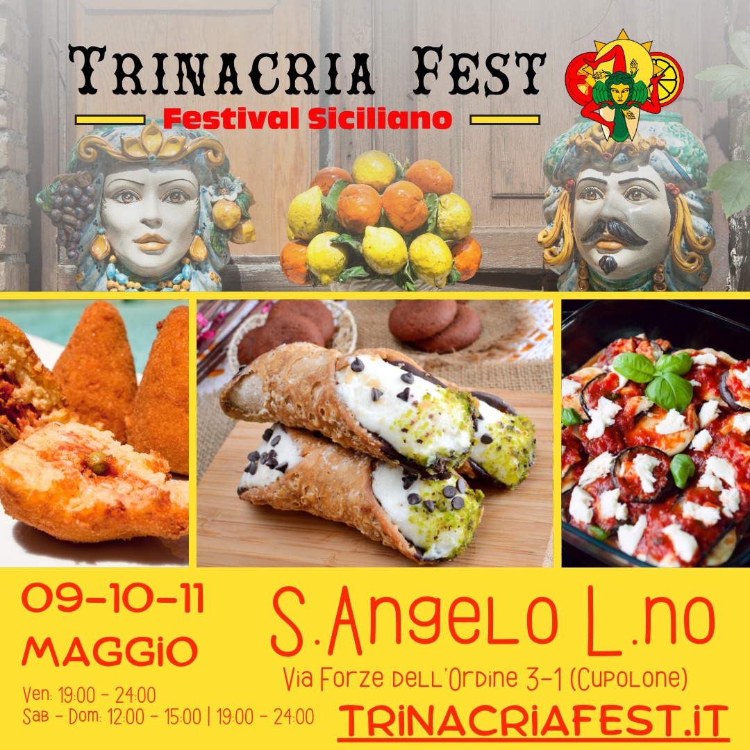Trinacria Fest: i profumi e i sapori siciliani invaderanno Sant’Angelo Lodigiano