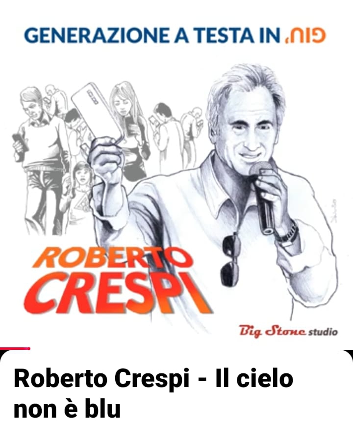 Roberto Crespi con il singolo  “Il cielo non è blu”