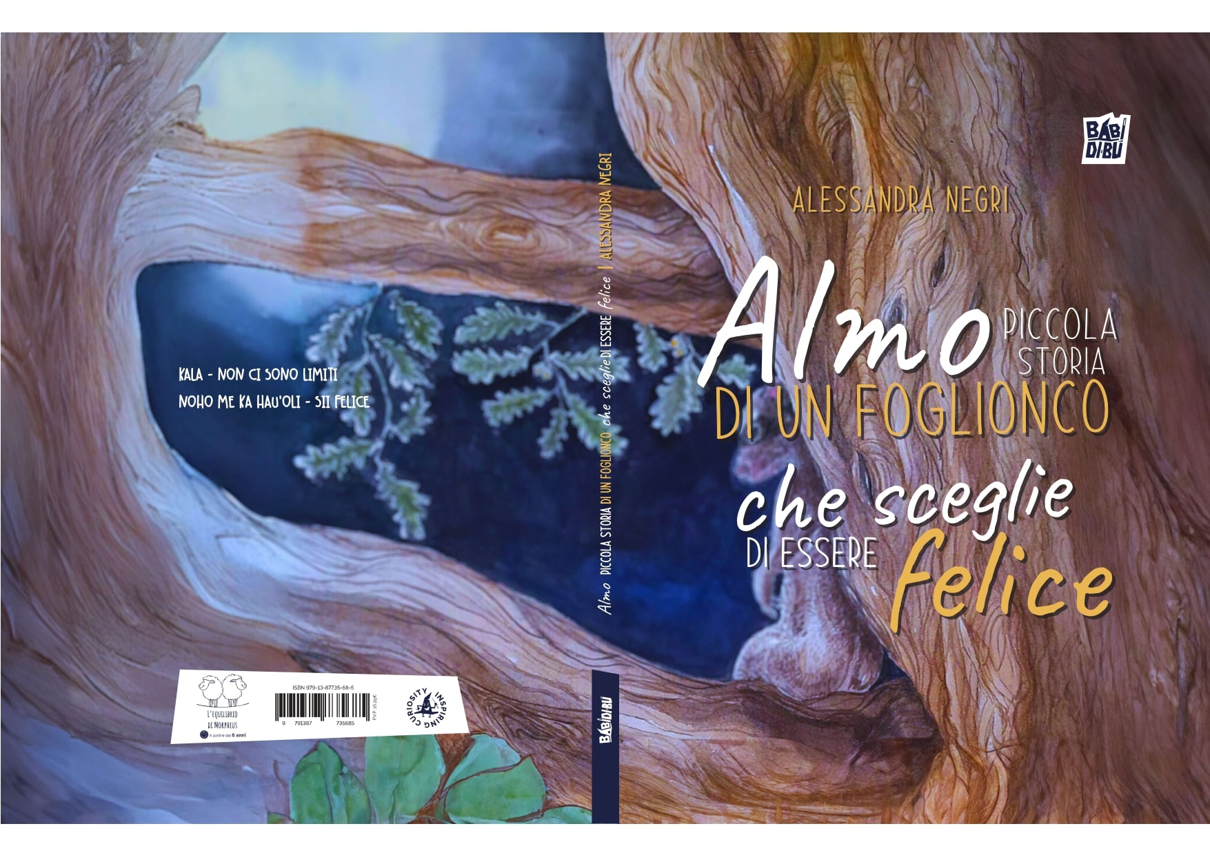 Alessandra Negri presenta il libro “Almo, piccola storia di un foglionco che sceglie di essere felice