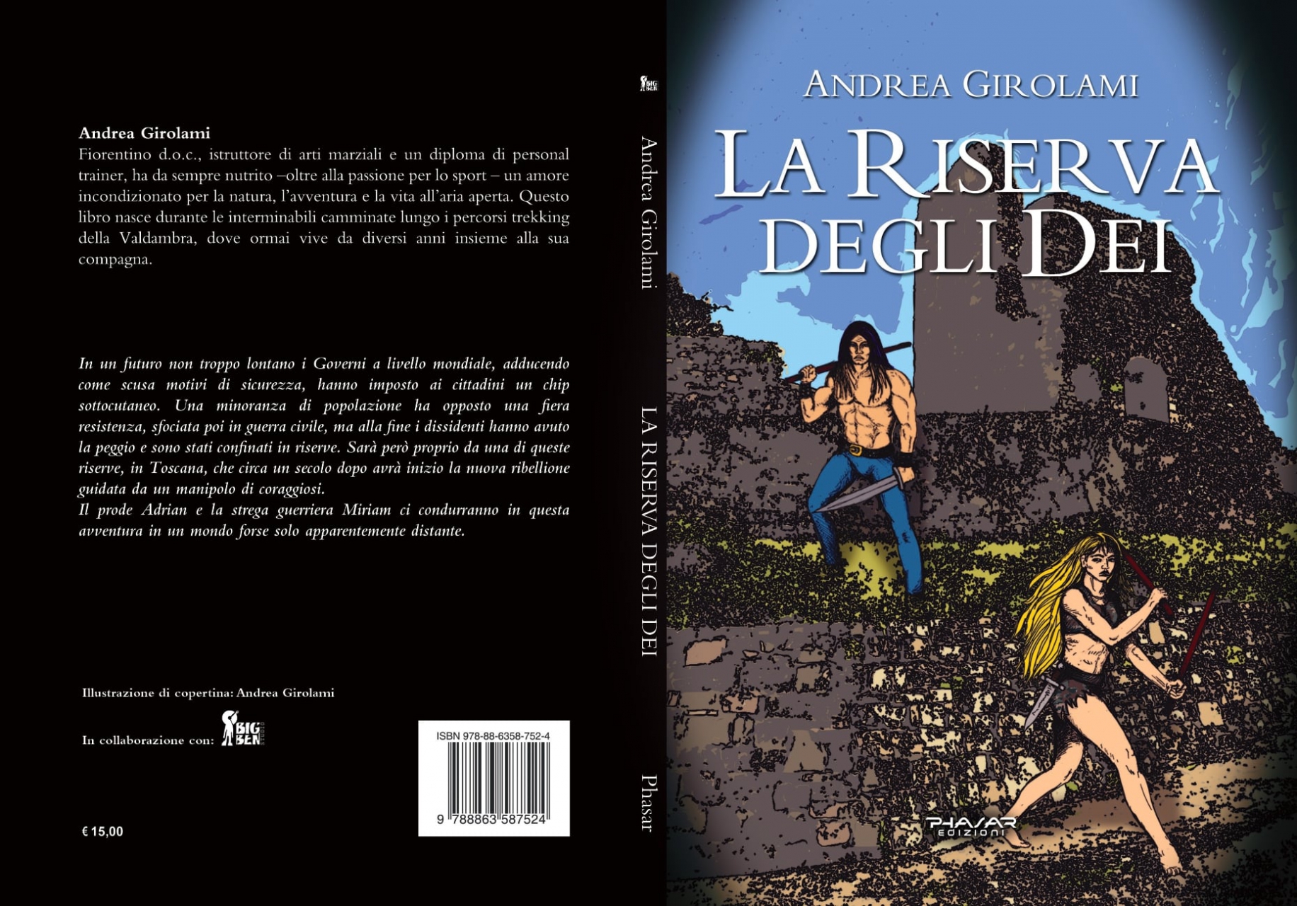 Andrea Girolami pubblica il romanzo “La riserva degli dei”