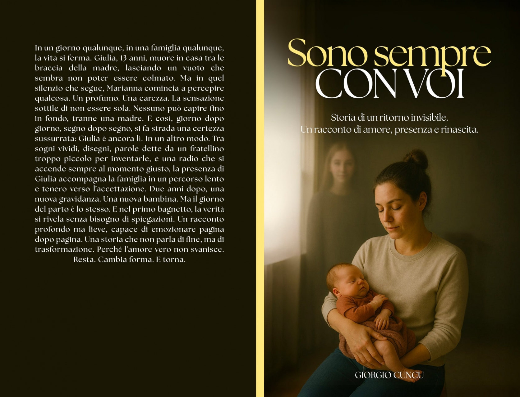 Giorgio Cuncu pubblica il nuovo romanzo “Sono sempre con voi”