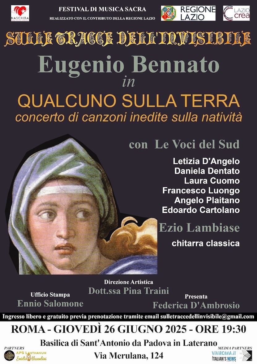 Eugenio Bennato & Le voci del Sud -  Concerto “QUALCUNO SULLA TERRA”