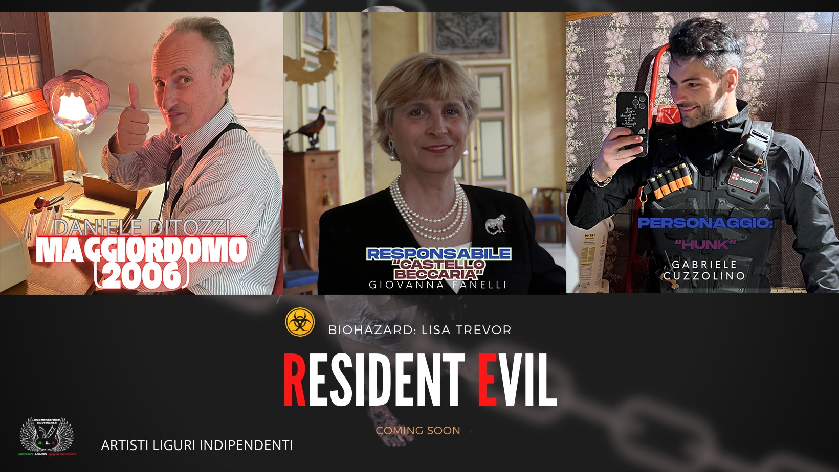In arrivo la serie italiana: RESIDENT EVIL-Biohazard: Lisa Trevor
