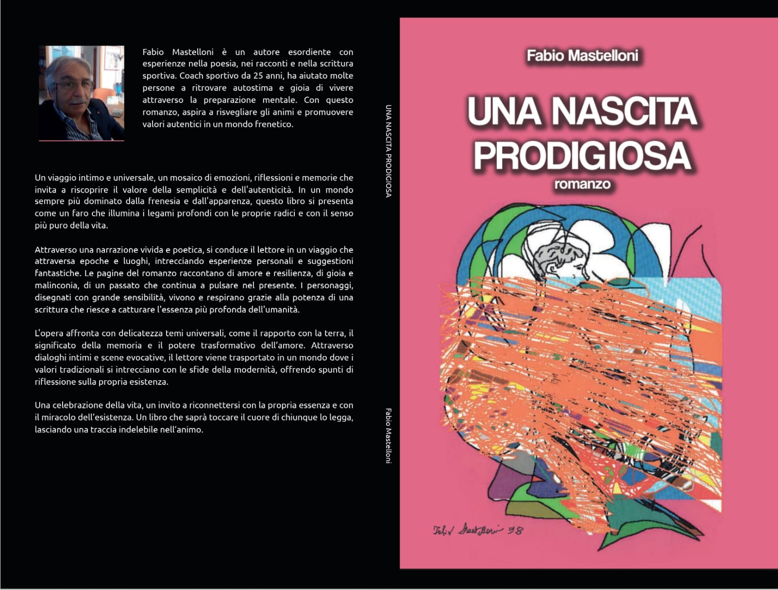 Fabio Mastelloni pubblica il romanzo “Una nascita prodigiosa”