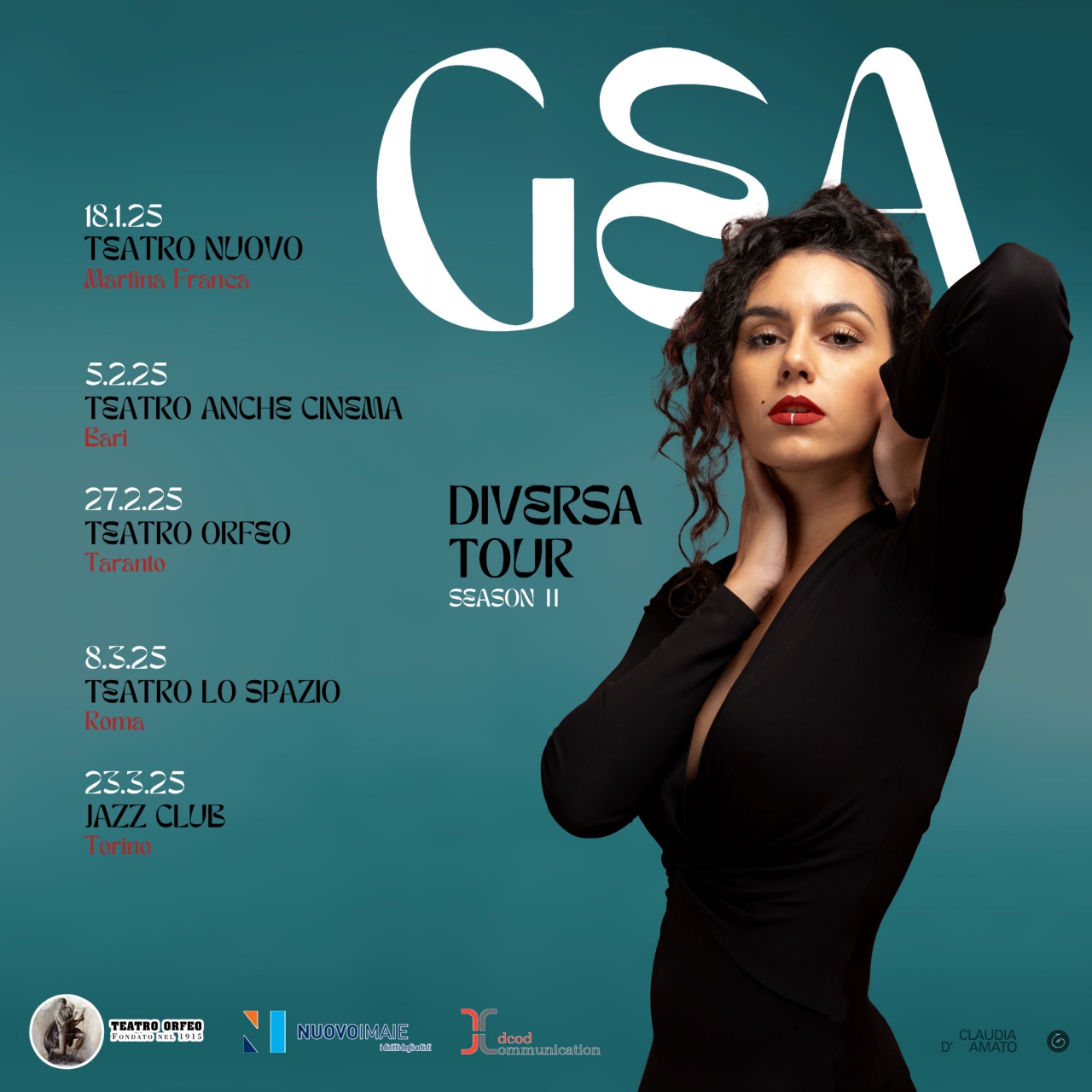 Gea chiude il “Diversa Tour” con un grande abbraccio corale all’Eremo Club