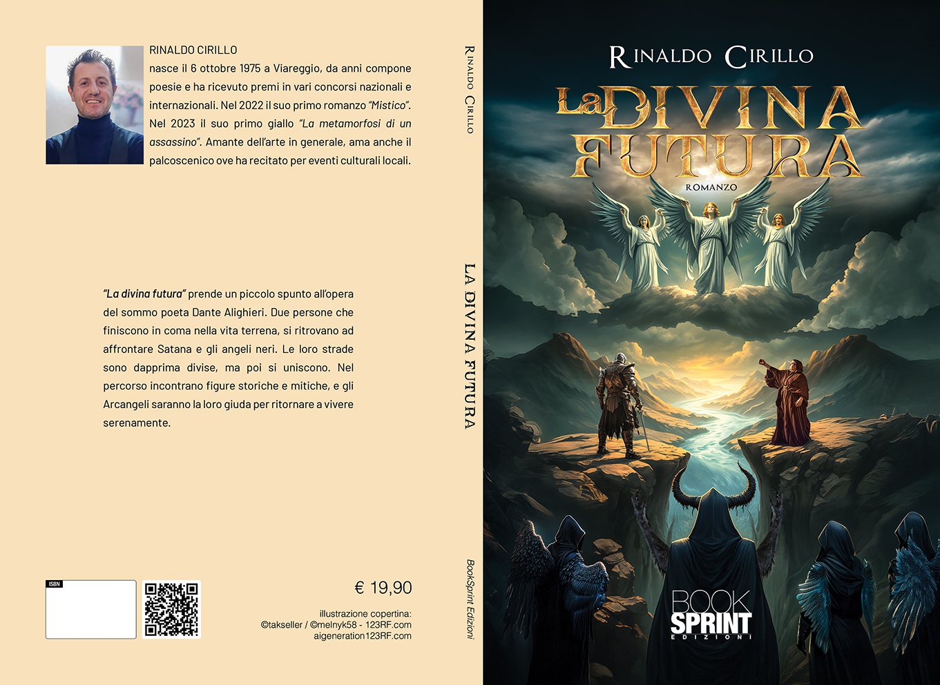 Rinaldo Cirillo pubblica il nuovo romanzo “La divina futura”