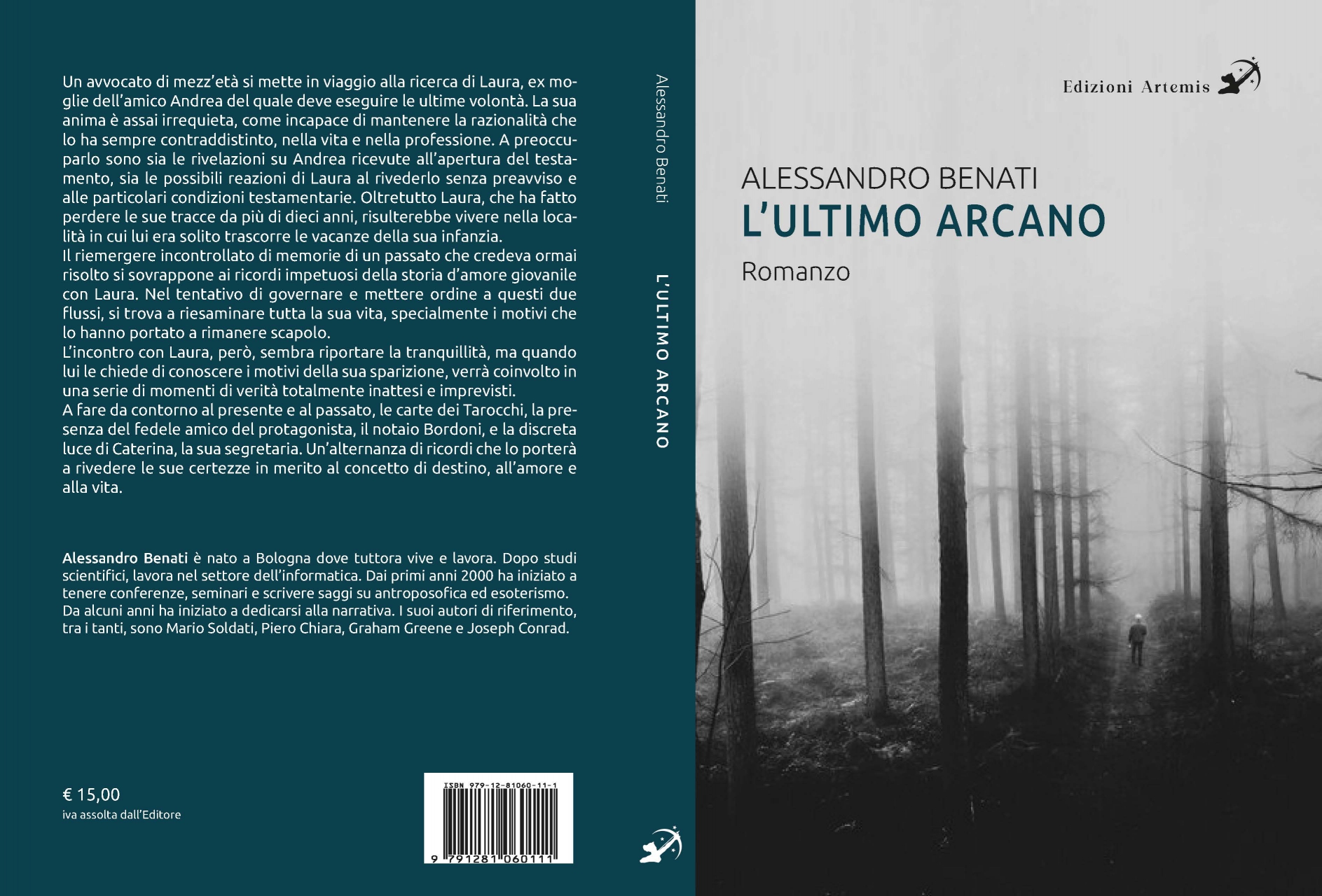 Alessandro Benati pubblica il nuovo romanzo “L’ultimo arcano”
