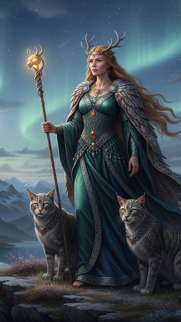 FREYA E LA MAGIA (CANZONE PER SABBA E LUNE PIENE)