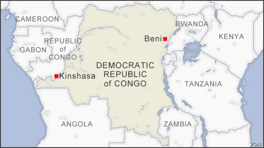 Repubblica Democratica del Congo: Sospetti islamici delle Forze Democratiche Alleate (ADF) uccidono a
